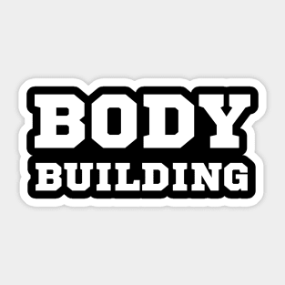 Bodybuilding Sticker